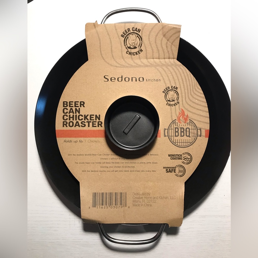 Sedona BBQ Beer Can Chicken Roaster